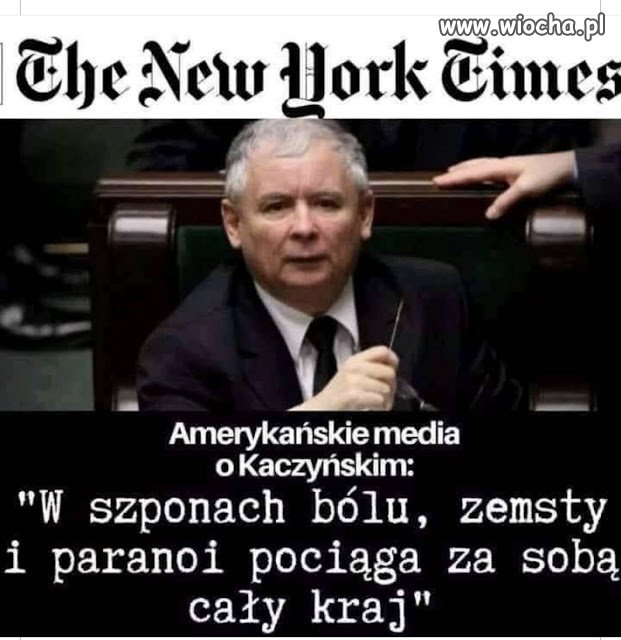 Ameryka o prezesie.