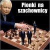 Pionki na szachownicy