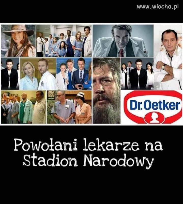 Powołani lekarze na Stadion Narodowy