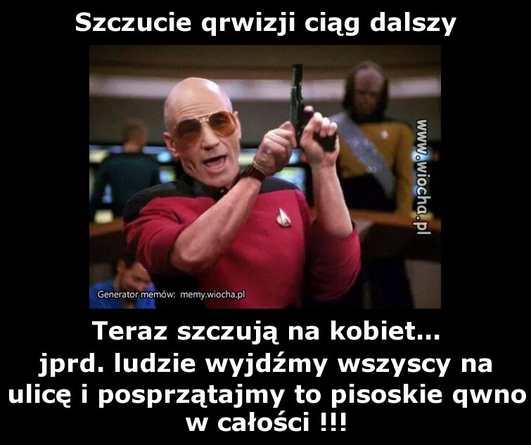 Szczucie qrwizji ciąg dalszy