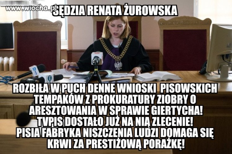 Kolejna niepokorna sędzia 