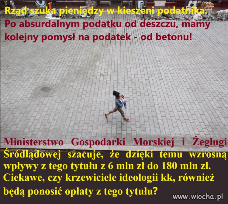 Podatek od betonu...