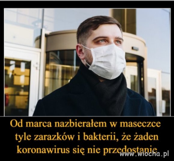 Maseczka która uodparnia 
