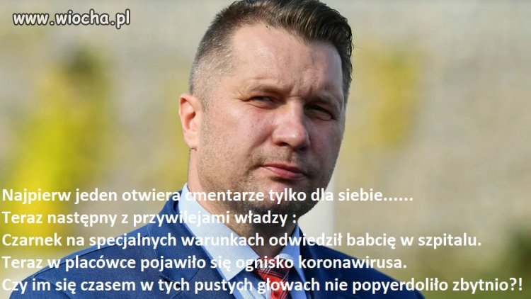 Kolejny z przywilejami władzy