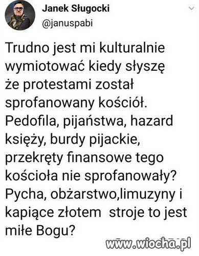 Czy sekta kościoła może jeszcze niżej upaść?