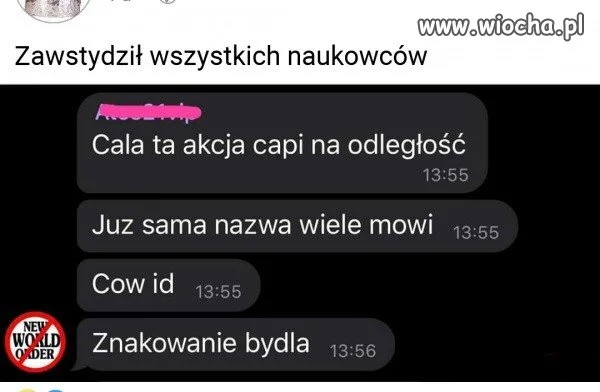 Je***niutki, rozszyfrował!!!   
