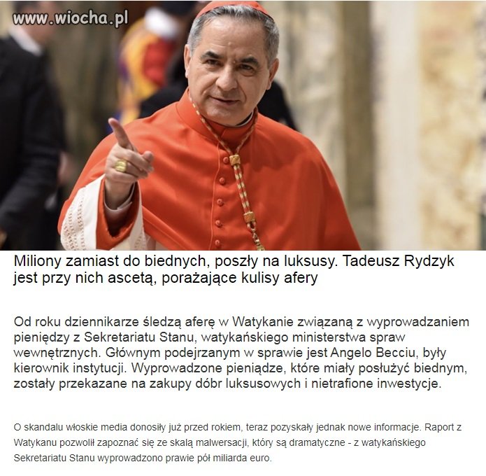 Nie obchodzi mnie co każdy robi z kasą ale