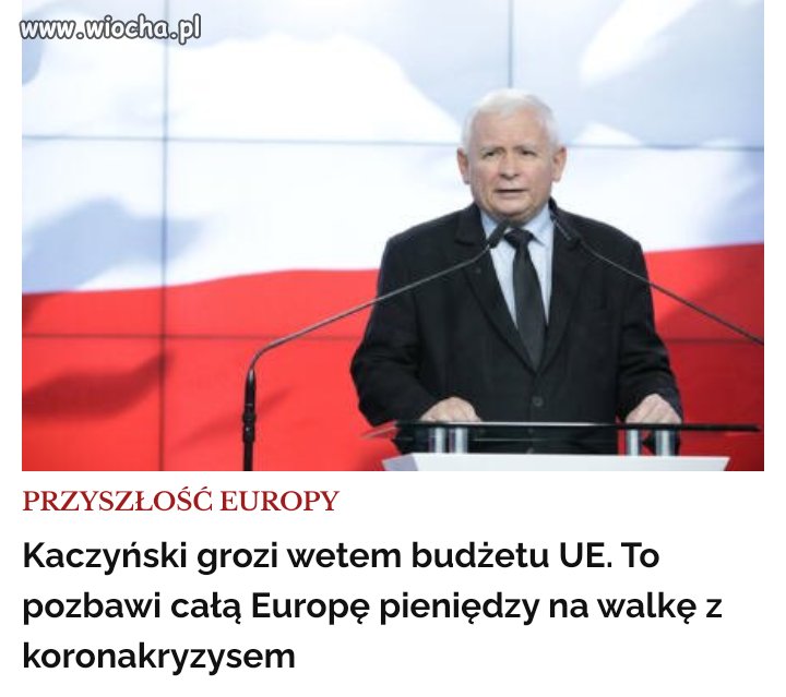 Prędzej nas z UE wywalą