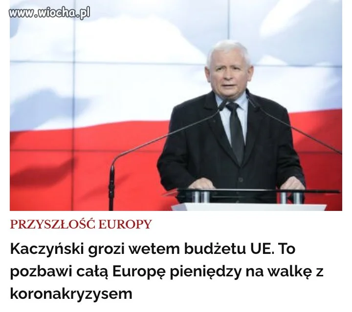 Prędzej nas z UE wywalą