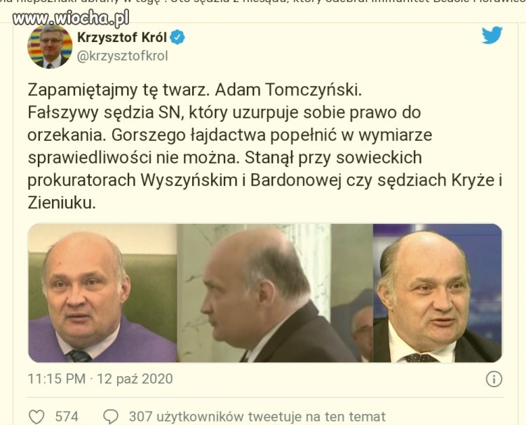 Bo małpa w todze nigdy nie będzie sędzią