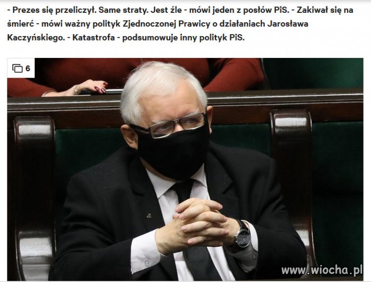 Początek końca PiS się zaczął...