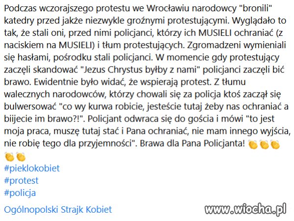 Policjant też człowiek...