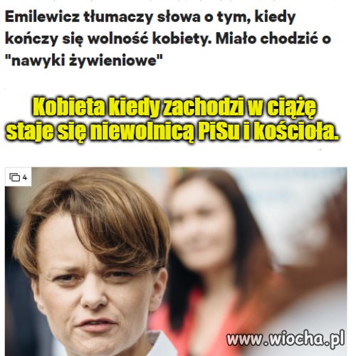 Współczesne niewolnice według PiS