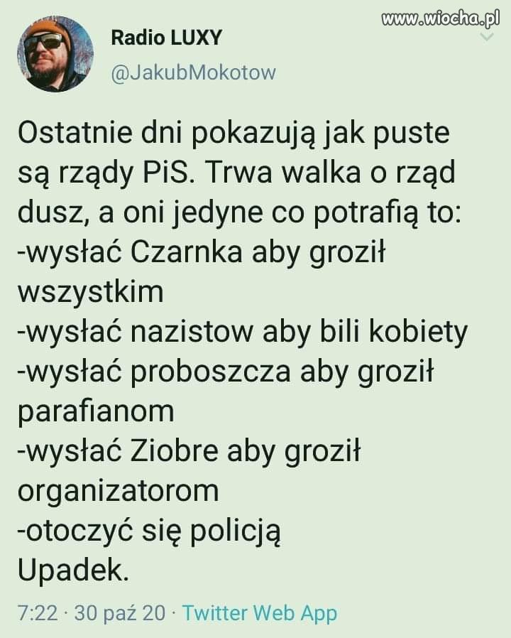 Upadek...