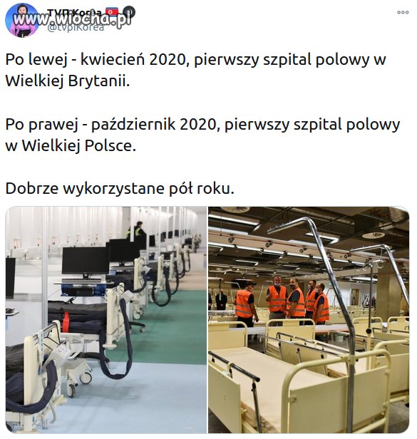 Mogli wstawić łóżka polowe