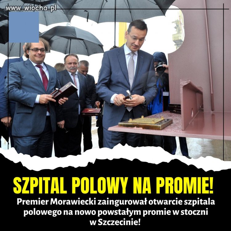 Już jest. Znamy już lokalizację szpitala polowego 