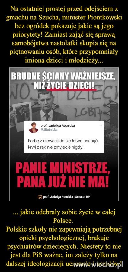 Dzieci nie żyją 