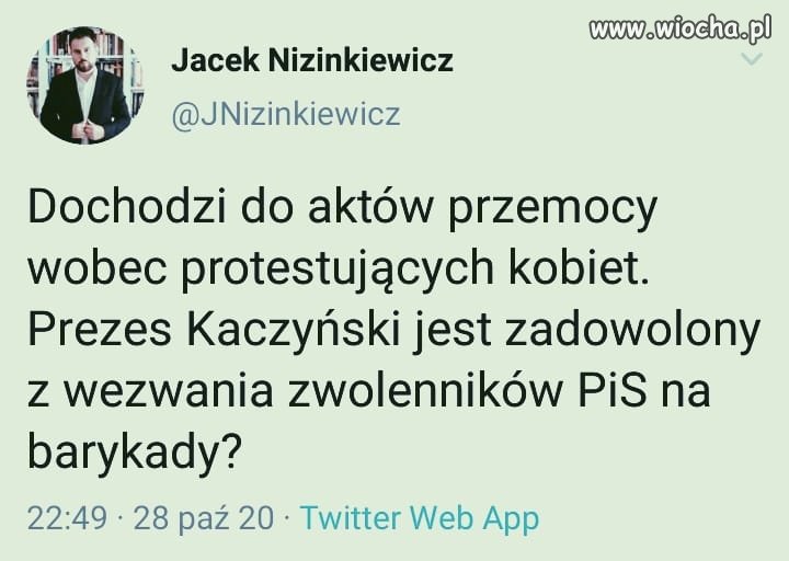 Jarosław poprowadzi osobiście nazioli na barykady
