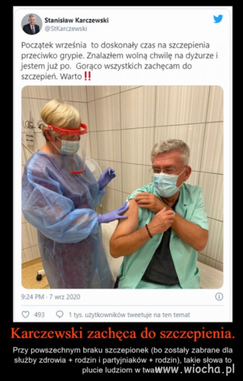 Chcesz się zaszczepić ? 