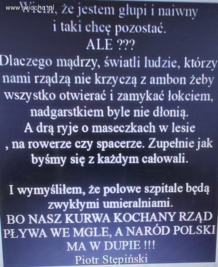 Po co opis ? Polacy to nie idioci 