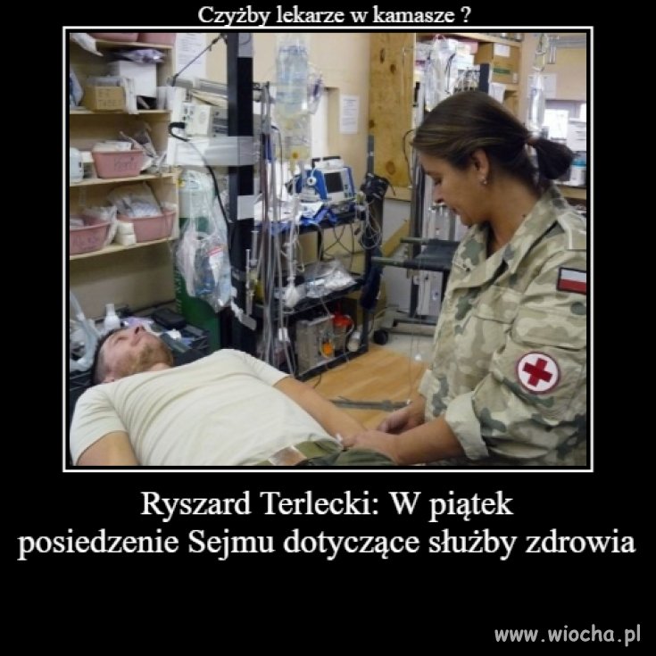 Sasin postawi lekarzy na baczność 