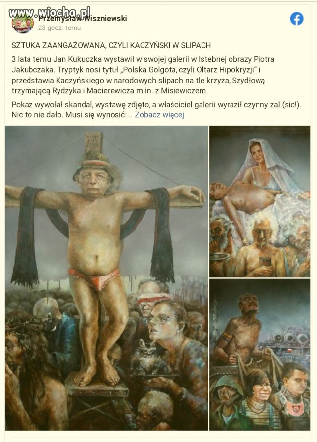 Sztuka wyklęta przez pisowską cenzurę