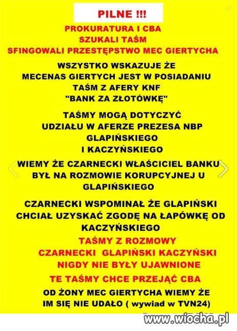 PROKURATURA I CBA SZUKALI TAŚM❗️❗️❗️