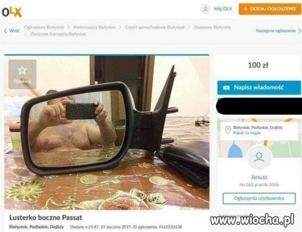 Taka tam perełka z portalu sprzedażowego 