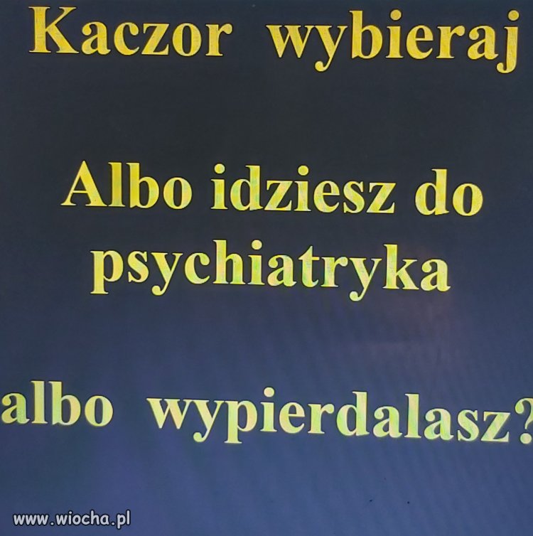 Proste pytanie, prosta odpowiedź. 