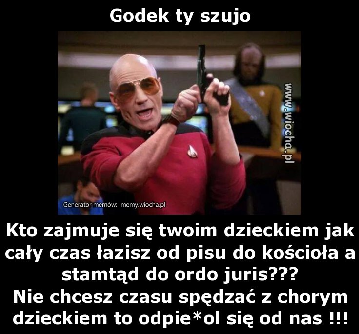 Godek ty szujo