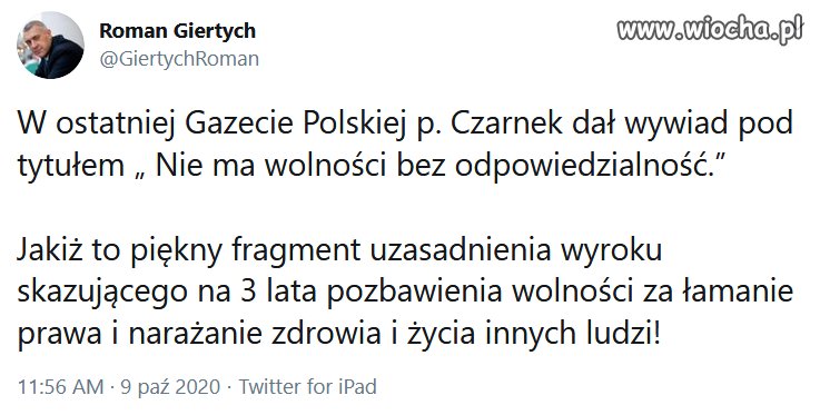 Bez zawiasów. 