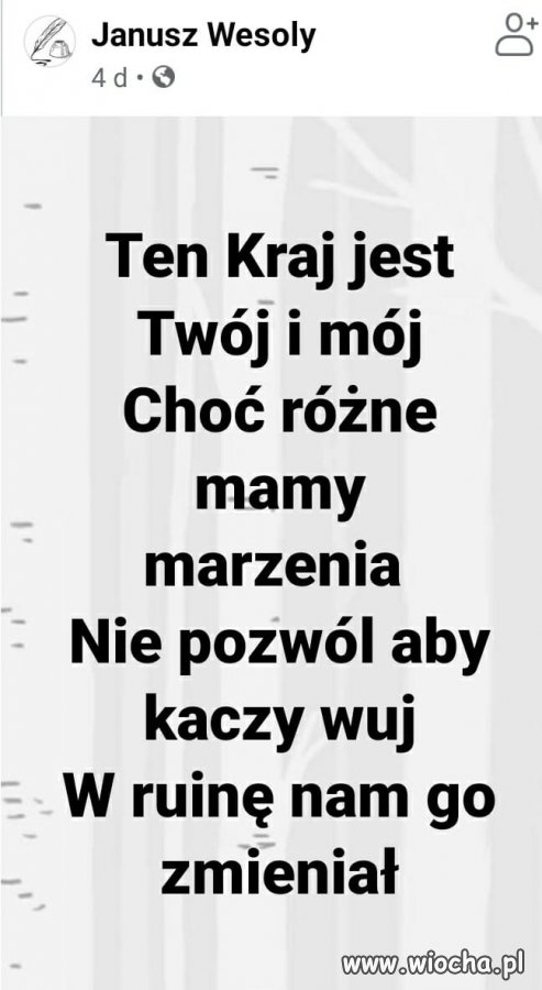 Taki wierszyk ...