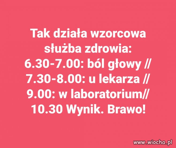 Niektórzy zdrowieją w ciągu jednego dnia