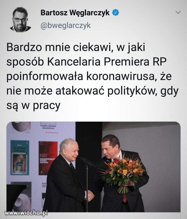 Wirus zarazy nie ruszy.