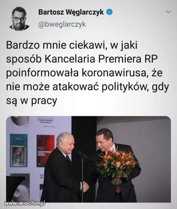 Wirus zarazy nie ruszy.
