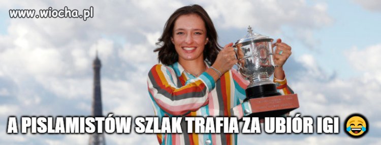 Gratulacje dla Igi