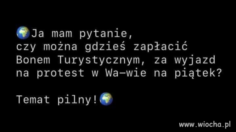 Pilnie potrzebna informacja