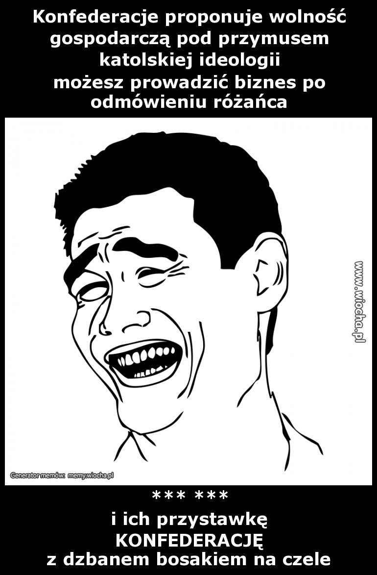 Konfederacje proponuje wolność gospodarczą pod