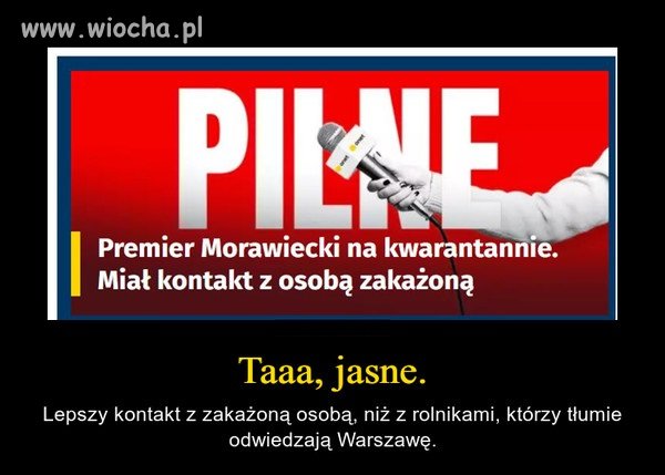 Uciekł tchórz do dziury ...