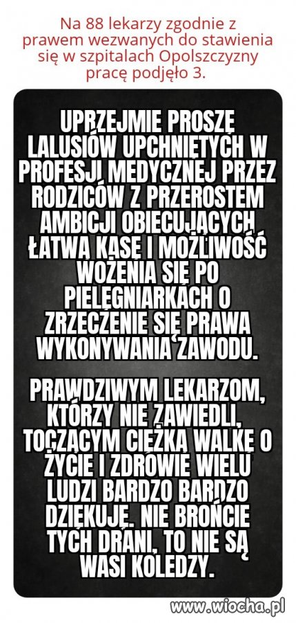 W temacie zawodu: Lekarz teoretyczny