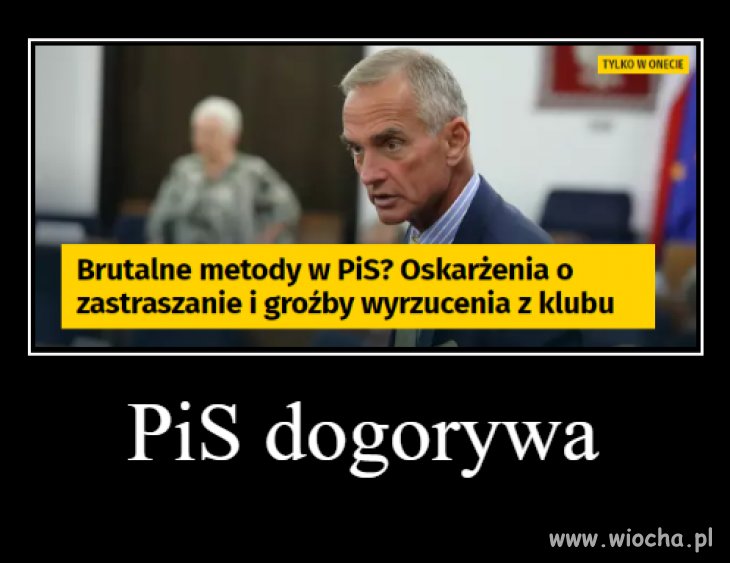  PiS rozprawia się ze swoimi