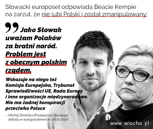 Słowacki europoseł ma racje.