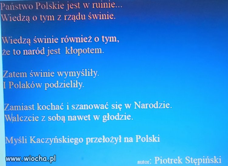 To nie są rymy