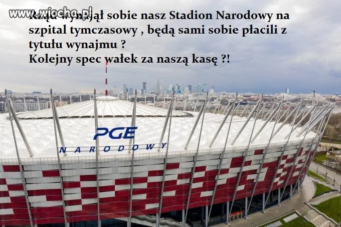 Stadion/szpital narodowy ---