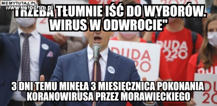 Dziś było jedynie 2367 zakażeń i tylko 34 zgony