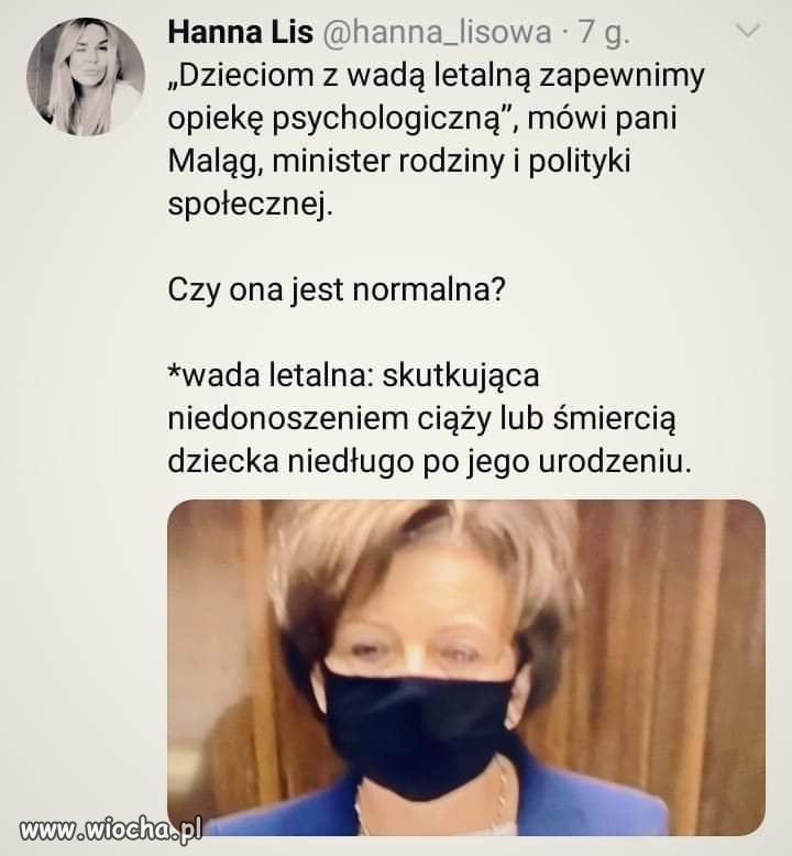 Ona tak na serio? Czy coś bierze?