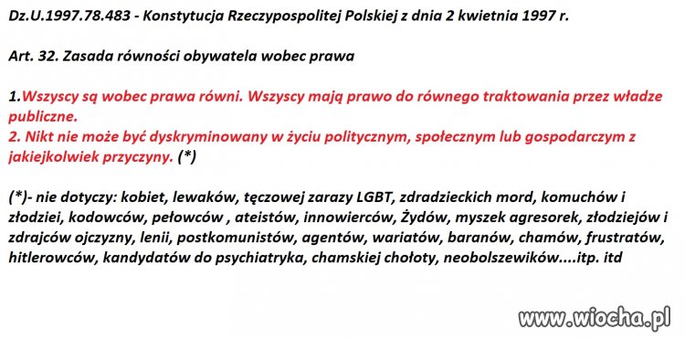 Dlaczego PIS chce zmienić Konstytucję