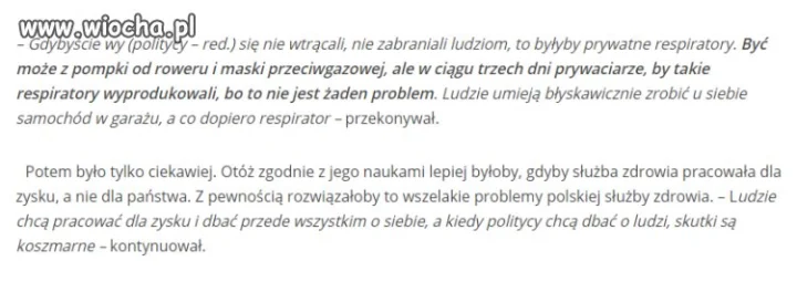 Skandalista Janusz Korwin