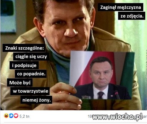 Ktoś widział? Ktoś słyszał?