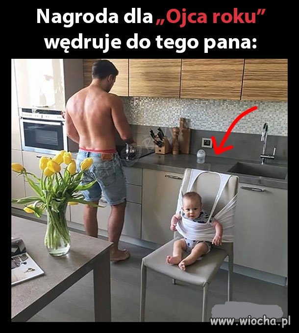Mężczyźni też potrafią zająć się bąblami 